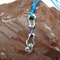 Climbing Quickdraw Necklace with Bolt Hanger